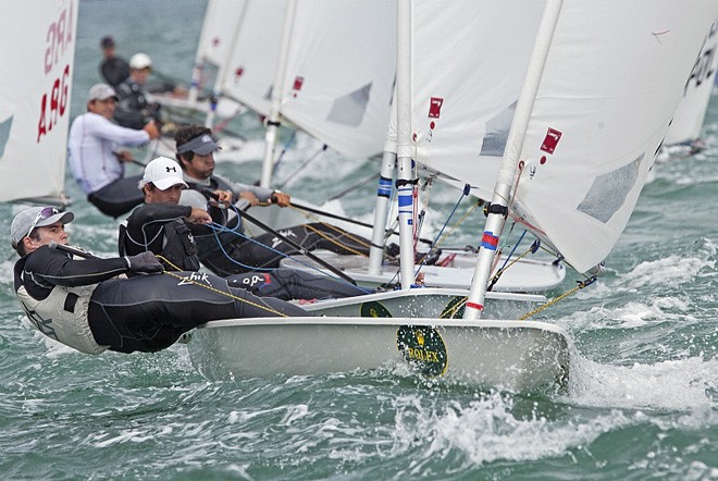 Canadian Laser sailor Michael Leigh - Rolex Miami OCR 2011 &copy;  Rolex/Daniel Forster http://www.regattanews.com